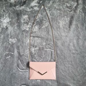La Regale - Light Mauve Pink - Clutch with Original Chain